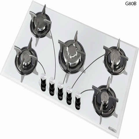 اجاق گاز صفحه ای میلان مدل G80-B