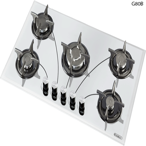 اجاق گاز صفحه ای میلان مدل G80-B